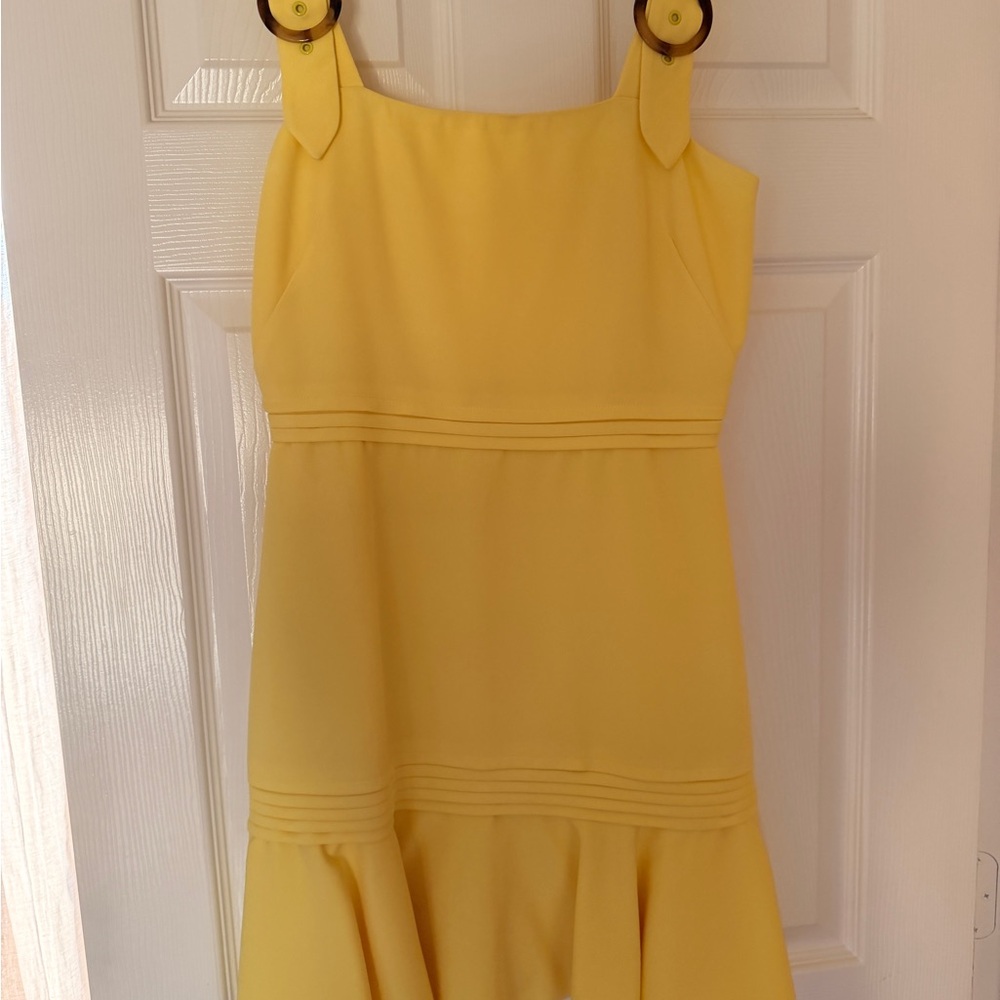 Jonathan Simkhai Yellow Casual Dress